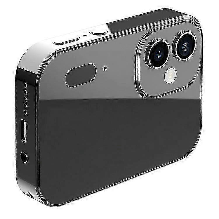 D6 3 Lens CCD Camera 4K Digital Camcorder Touchscreen Card Camera with 128GB Memory Card