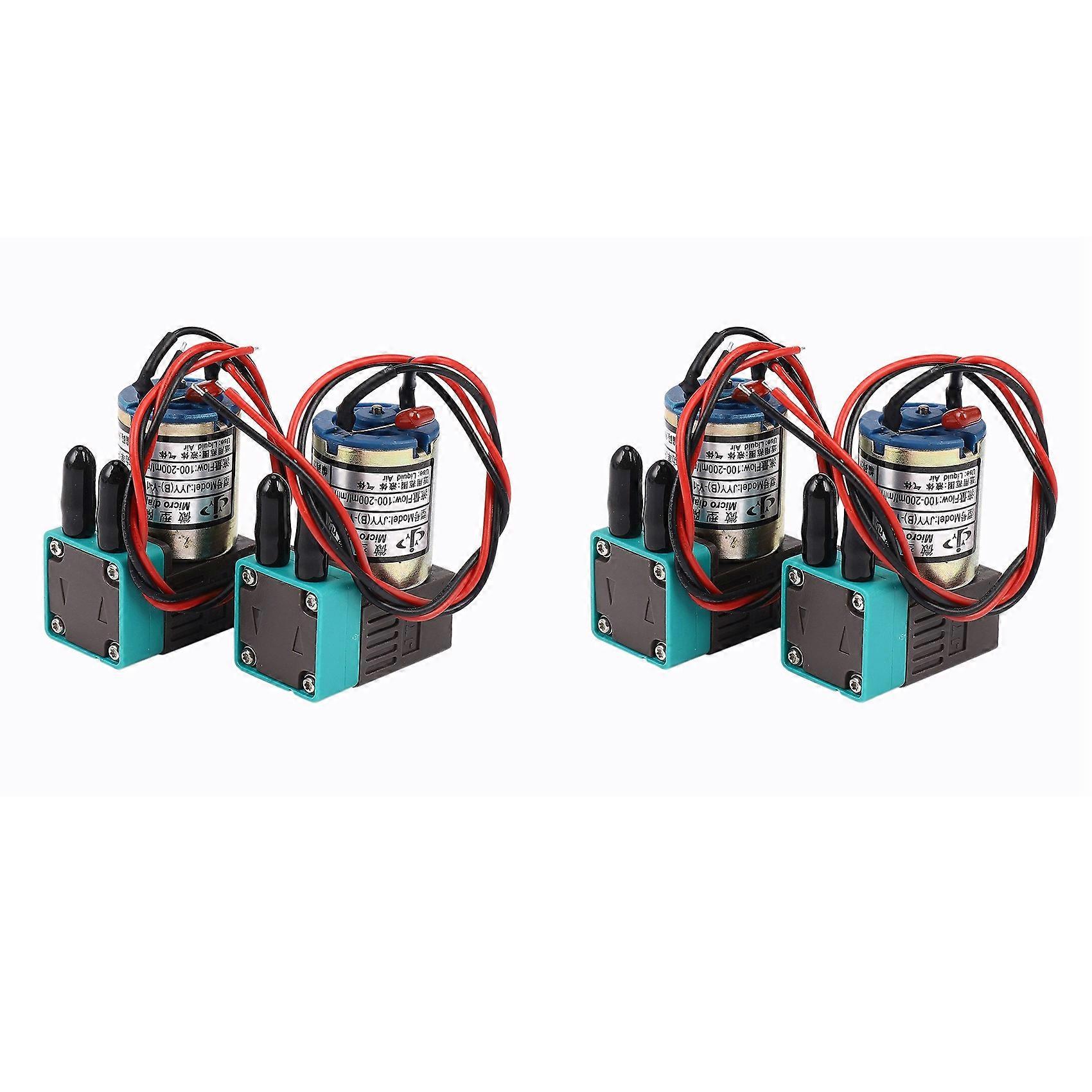 4Pcs/Lot JYY Small Ink Pump for Galaxy Wit Color Human Solvent Plotter Printer 3W 24V100-200Ml