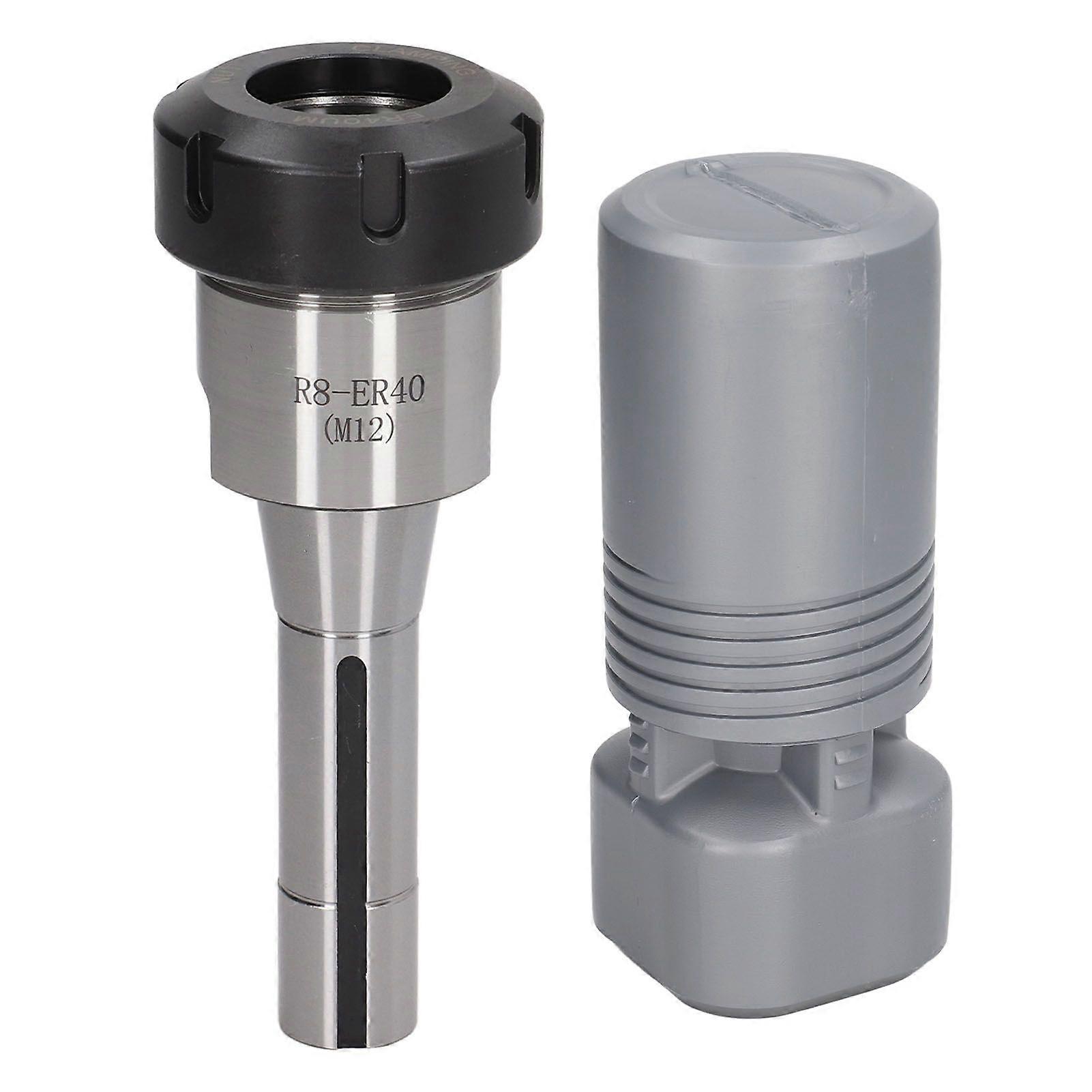 R8ER40 Thread Chuck Tool Holder Lahte Collet Holder for CNC Milling Drilling Machine 8000RPM