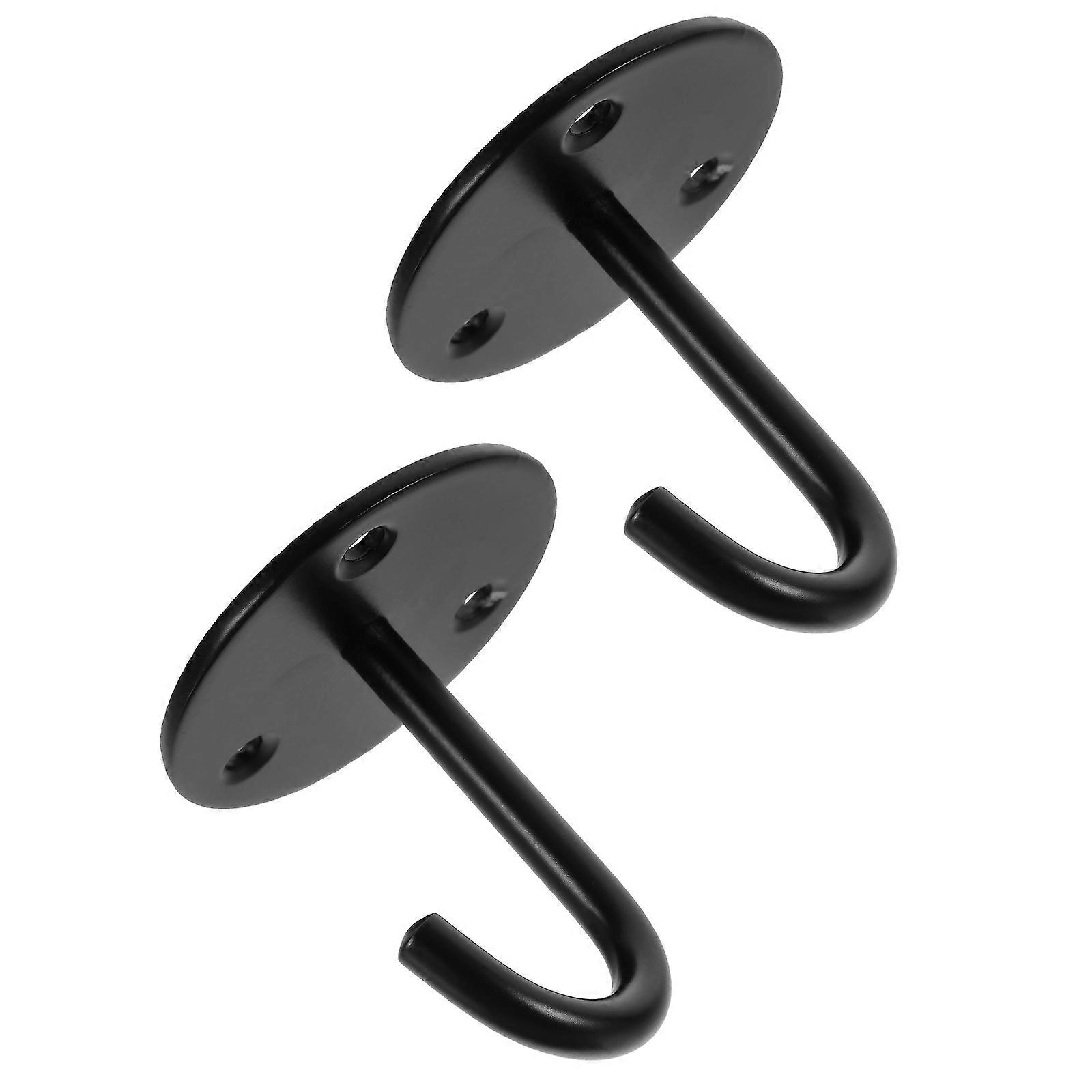 Heavy Duty Ceiling Hook Metal Hanger for 4Pcs Storage Solution