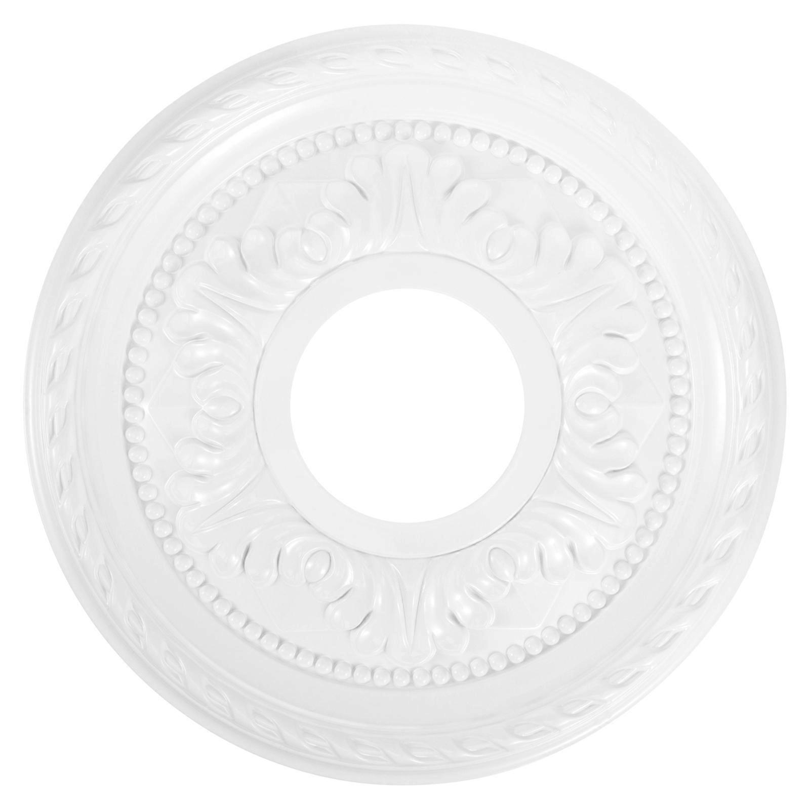 French Style Ceiling Medallion For Office Environments Decorative Circular Light Fixture Support 1Pcs