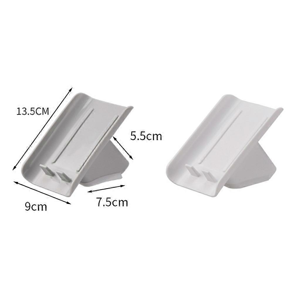 Simple Soap Box 4 Pcs Grey For Home Bathroom And Kitchen With Effective Storage And Drainage Solution