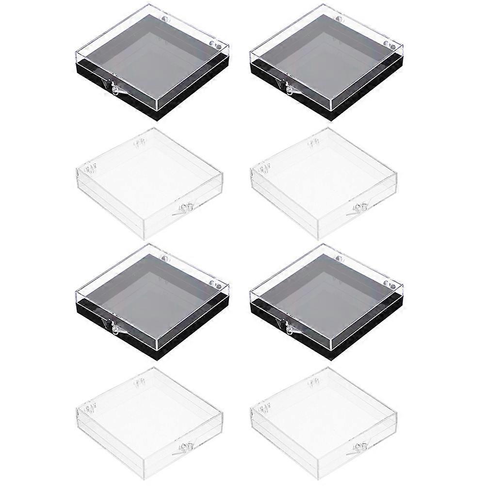 Press on Nails Box Nail Tips Storage Case for Storage 32Pcs with Clear Lid