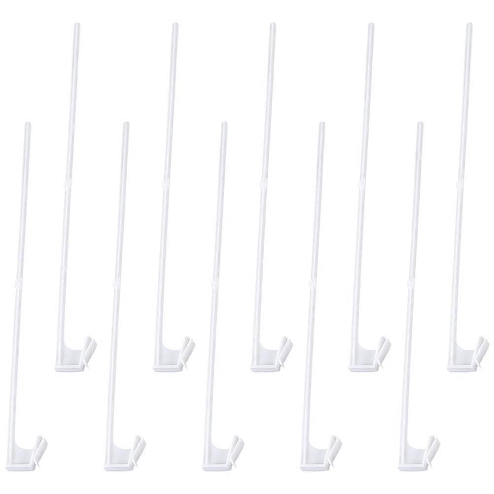 Compact White Flag Rods 40Pcs For Holding Flags On Vehicles With Wind And Weather Resistance Features