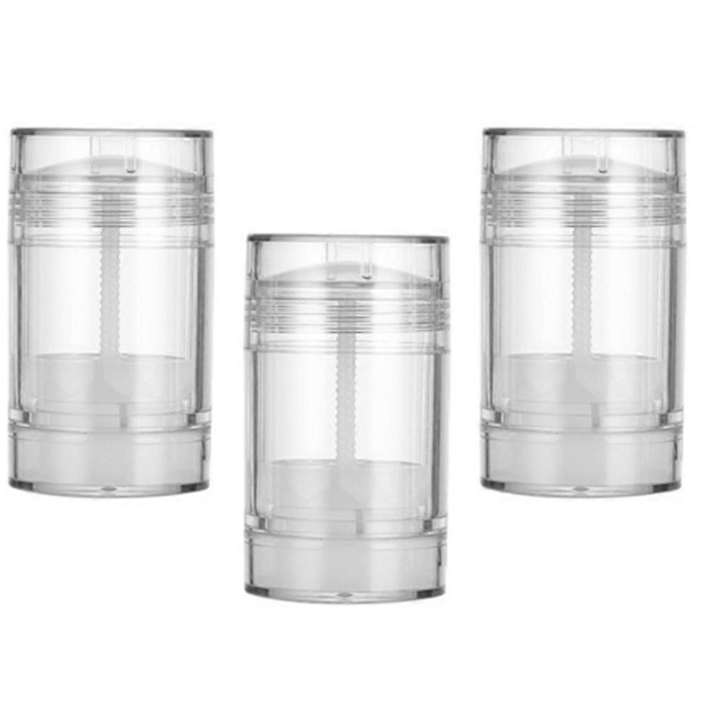 Lipstick Tubes Empty for Lip Balm Storage 6Pcs Transparent Containers