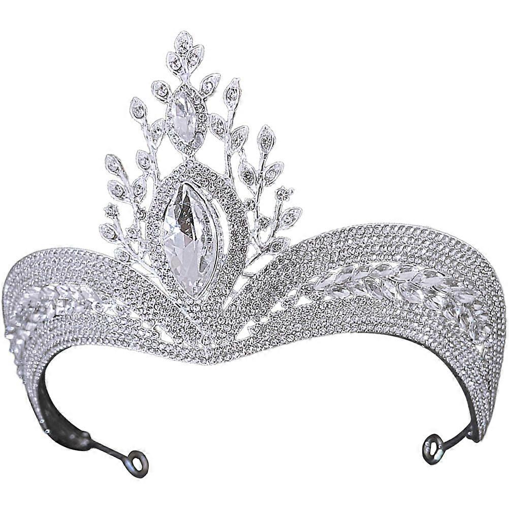 Bridal Crown Accessory Set for Wedding Use Included 5Pcs