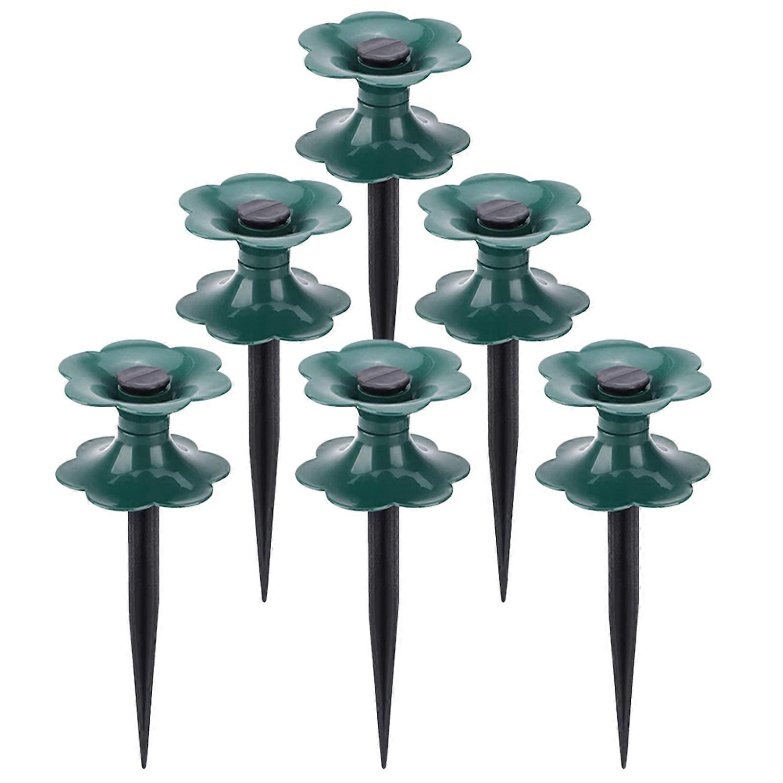 Hose Guide Lawn Hose Support for Gardening Use 30Pcs Spikes Set