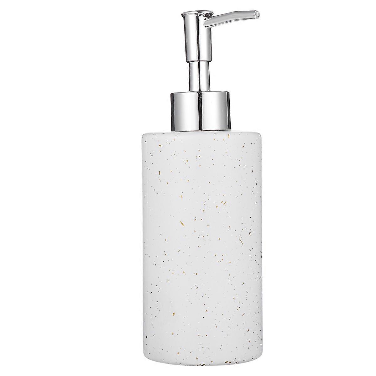 Shampoo Pump Bottle for Lotion Dispensing with Glass Material 2Pcs