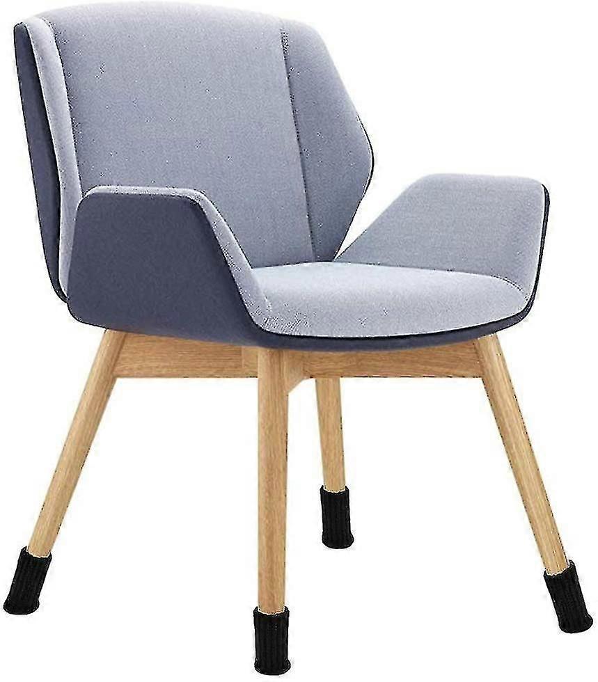 24pcs Chair Leg Socks With Felt Pads, High Elastic Knitted Furniture Booties With Double