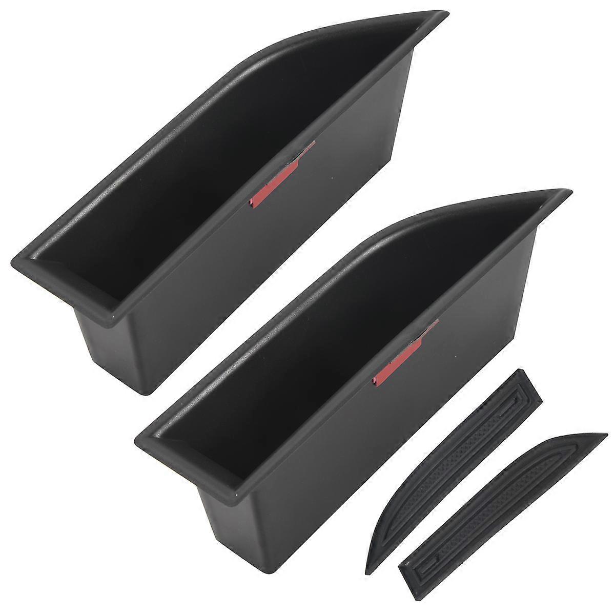 Front Row Door Side Storage Box Handle Armrest Phone Container