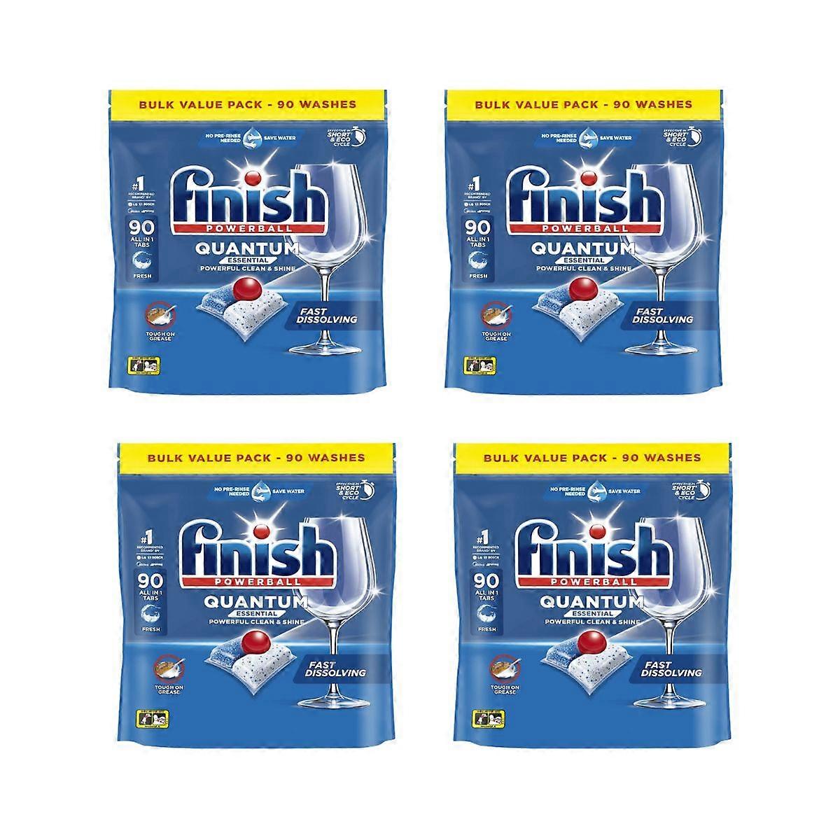Finish Quantum 360 Dishwasher Tablets Cleaning Products