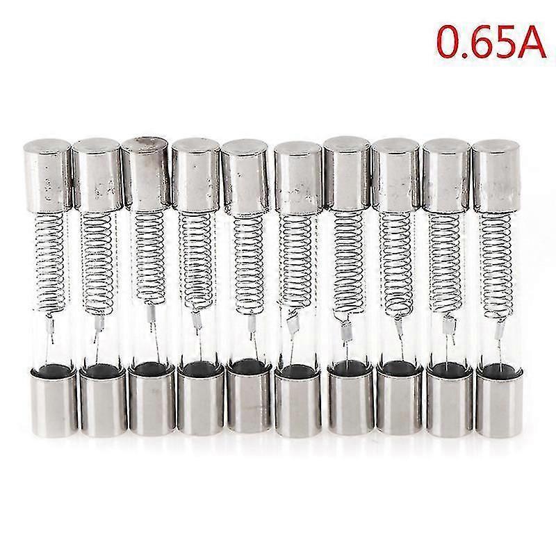 10pcs 5kv Microwave Oven Fuse High Voltage Fuse 0.65a 0.7a 0.75a 0.8a 0.9a Hfmqv