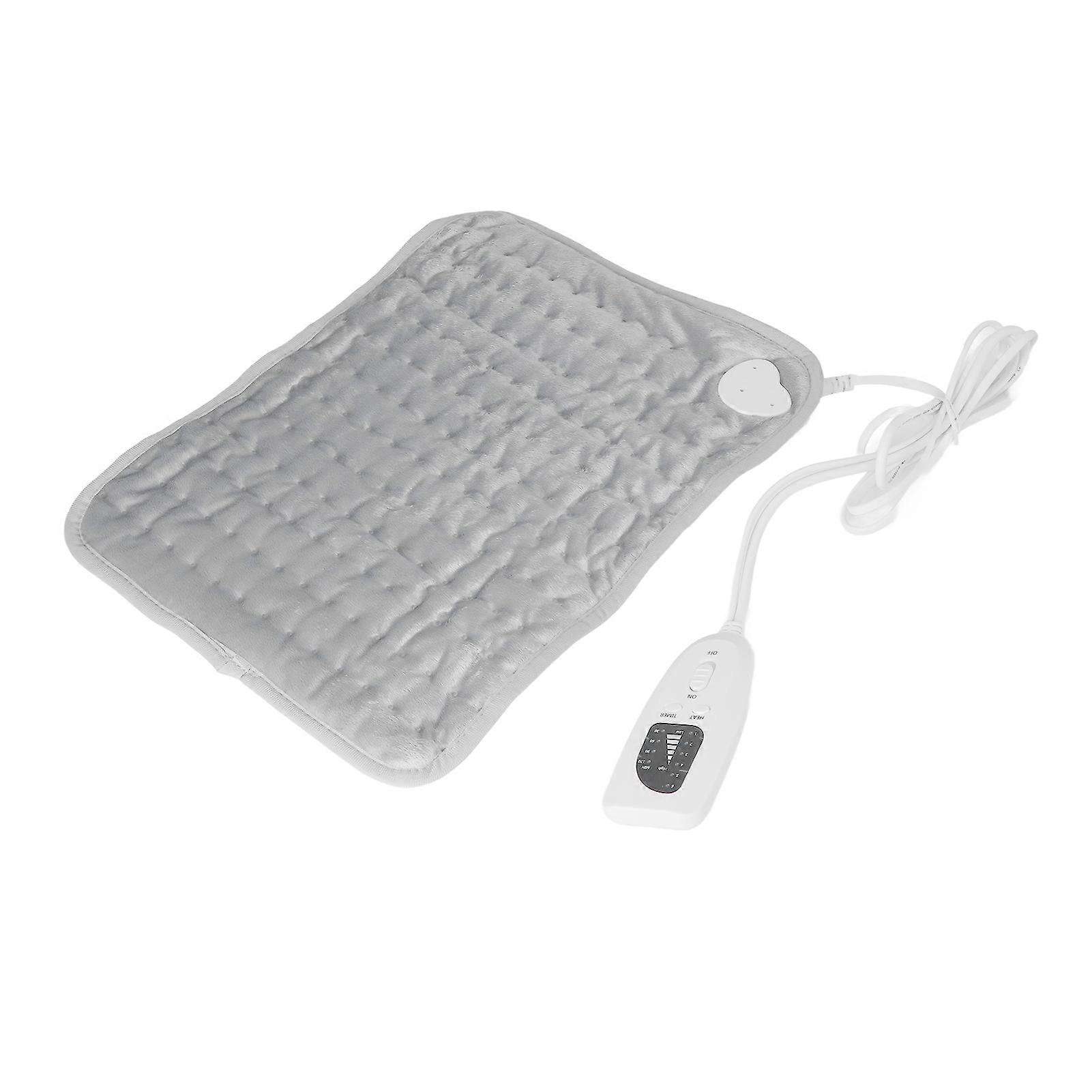 Electric Heating Pad 40x30cm Soft 6 Temp Modes US Plug 110V
