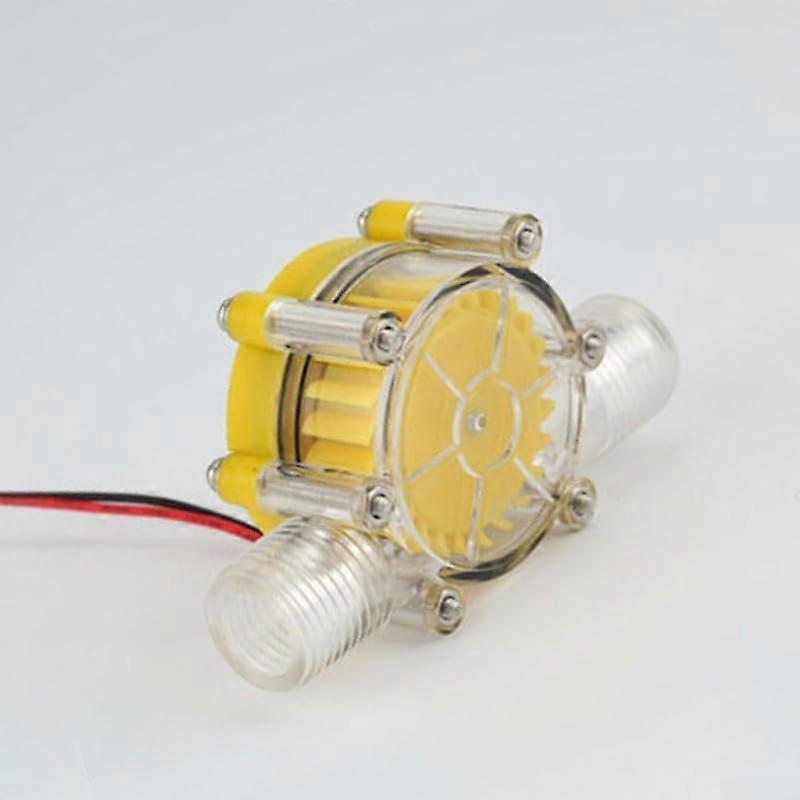 12V Hydro Generator Water Flow Pump for Conversion, Battery Charging, Mobile Phone Charging, Compact Hydraulic Turbine