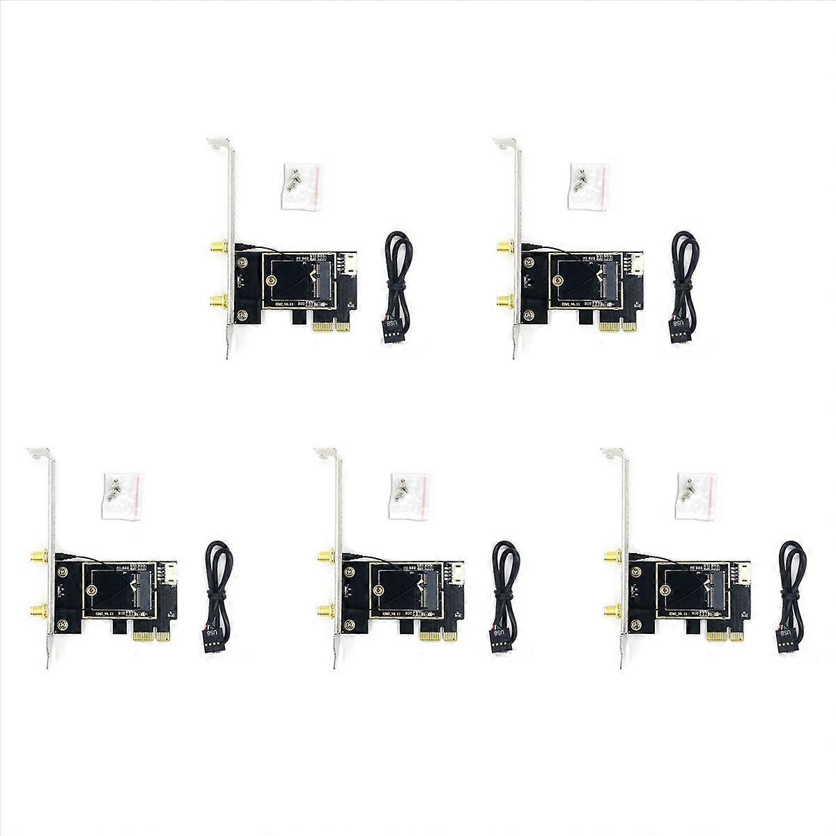 NGFF M.2 to PCIE PCIE Adapter Card Supports Wireless Network Card