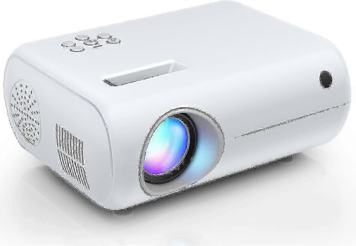 25-26 Mini Projector, 2022 Upgraded Portable Projector With 7000 Lux And Full Hd 1080p, Movie Projector Compatible With Ios/android Phone/tablet/lap