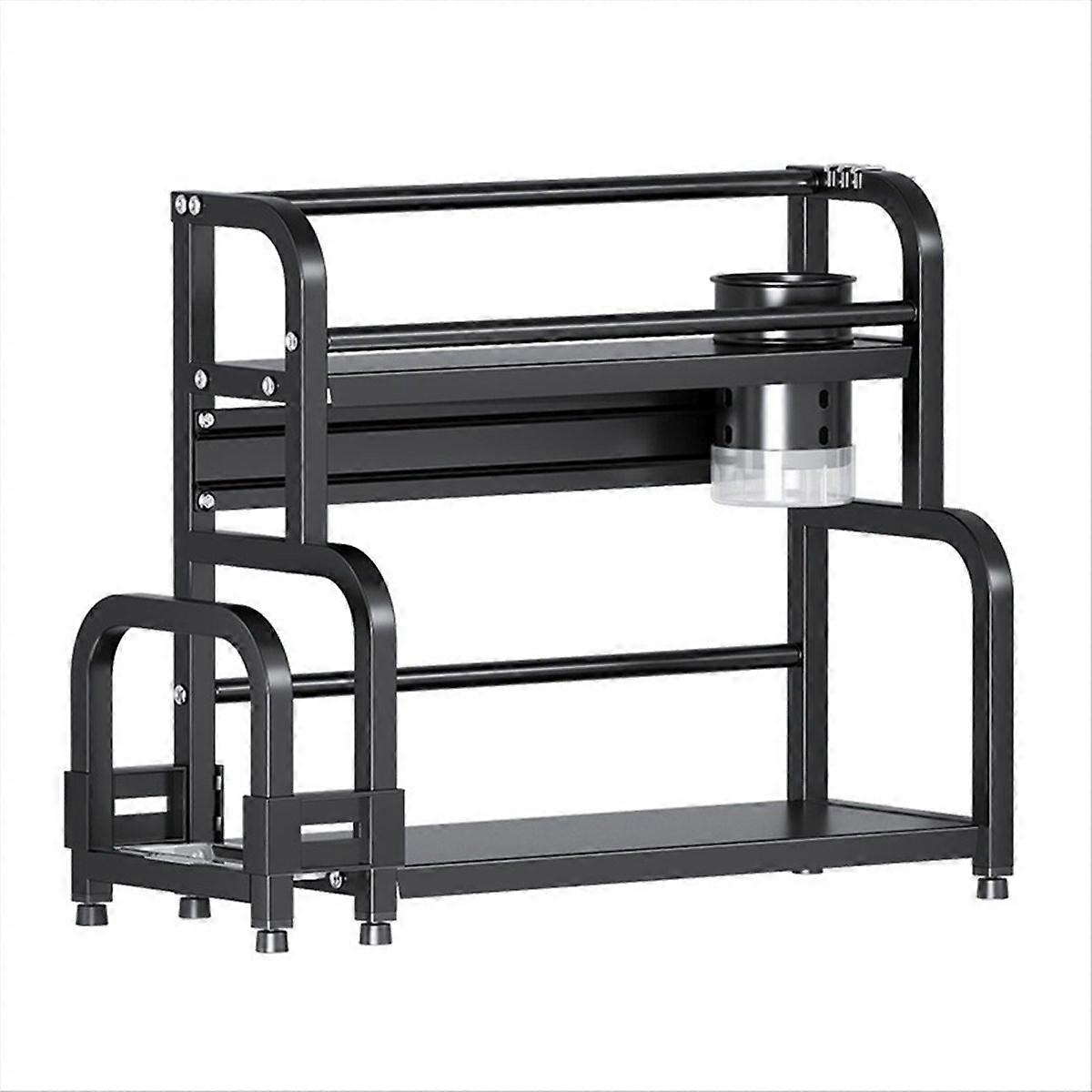 Multi-Layer Stainless Steel Kitchen Storage Rack-Seasoning,Chopsticks