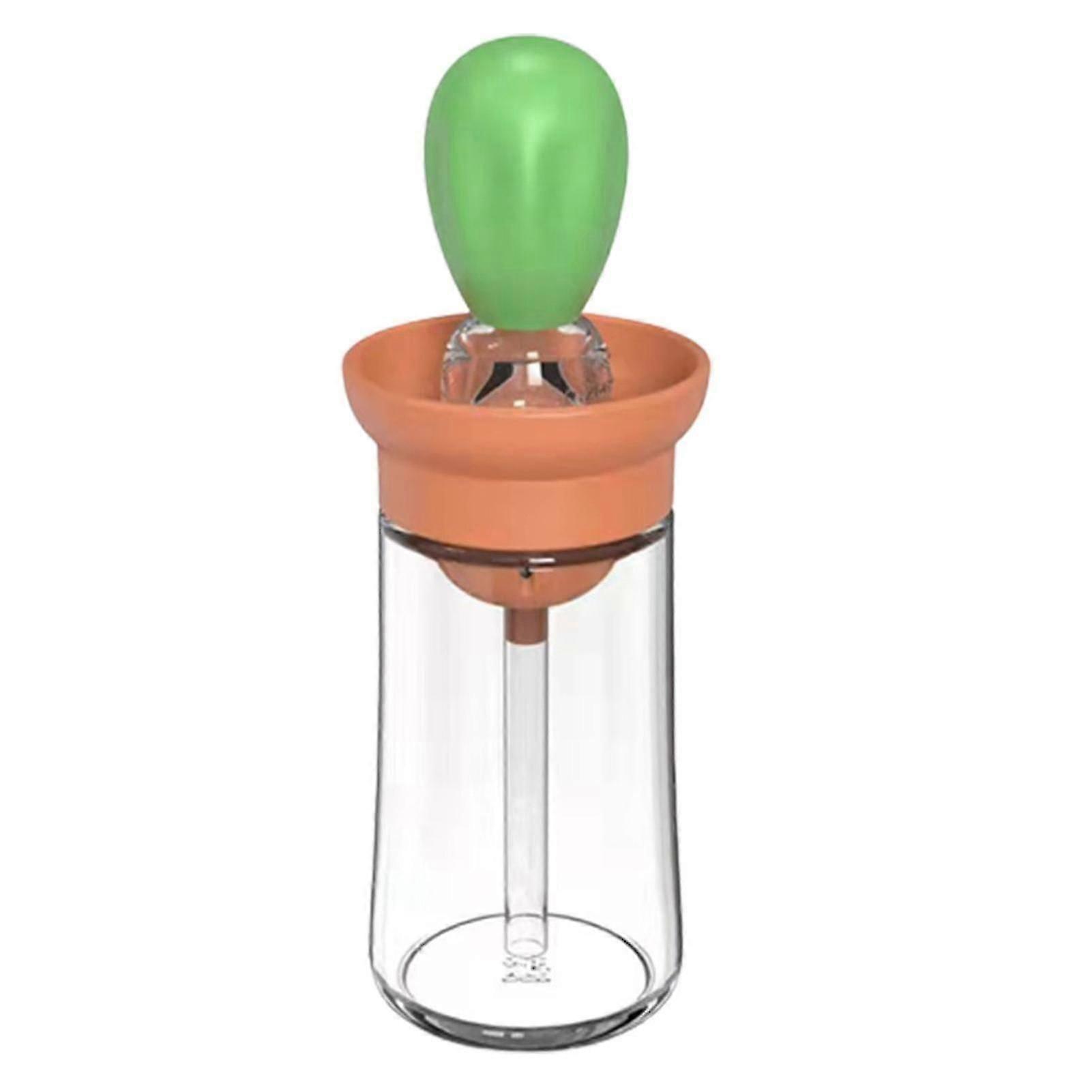 Fixed Quantity Silicone Oil Brush Bottle Lightweight Durable Bbq Tools For Home Kitchen Cooking
