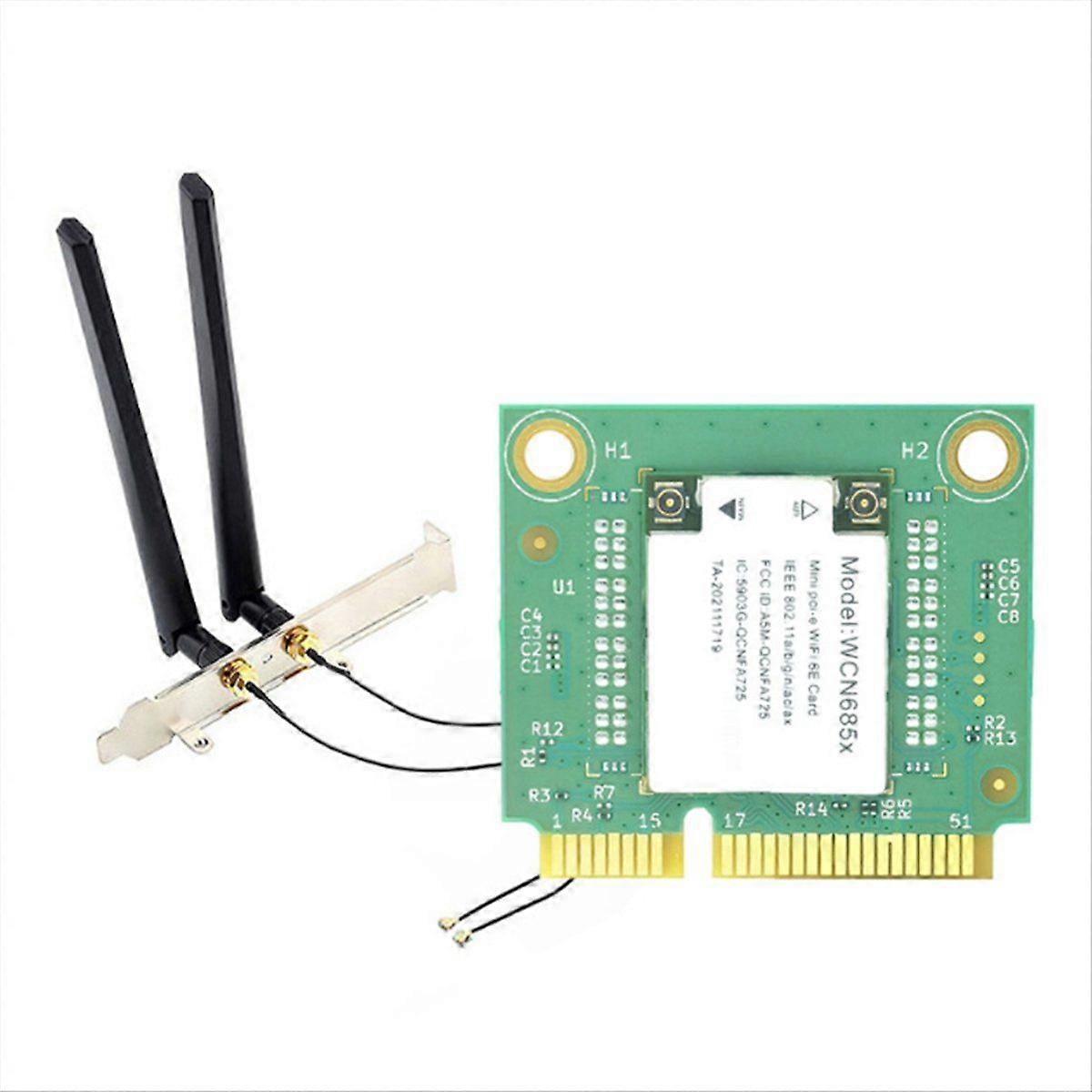 NFA725 NFA765 WCN685 Mini PCIE WIFI 6E Card AX6000 2.4G 5G 6G Bluetooth5.2 Wireless WiFi Card with