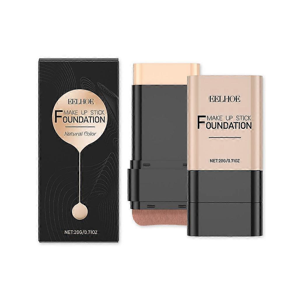 Multi-Color Foundation Stick Long Lasting Smudge Proof Buildable Coverage Lightweight Hydrating Makeup For Radiant Skin