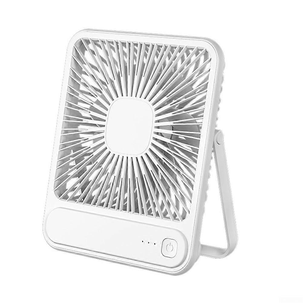 Triangular Stability Mini Desk Fan With Adjustable Wind Settings For  Comfort Compact Home Office