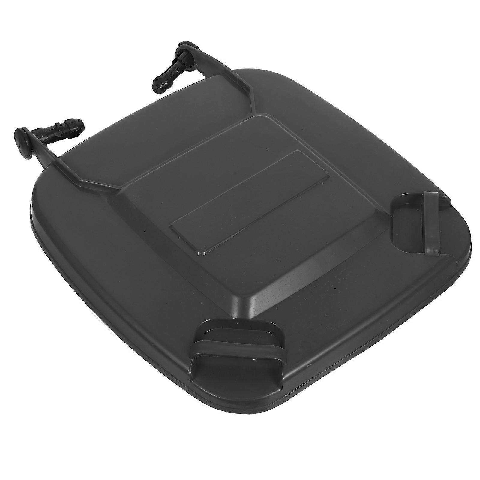 Trash Can Lid Replacement 30L Plastic Waste Bin Lid for Kitchen Use Light Grey