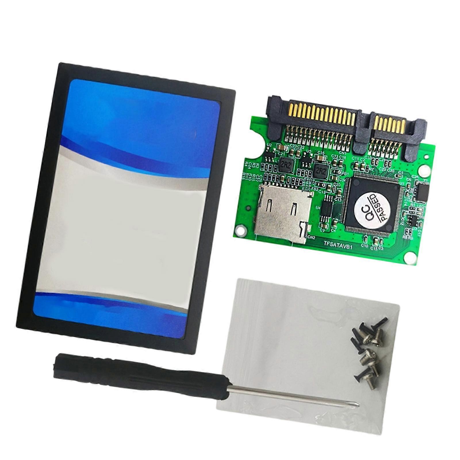 TF Card 22Pin Adapter Hard Disk Adapter Fast Transmission Memory Card To 22Pin Adapter Converter for PC Computer Multicolor