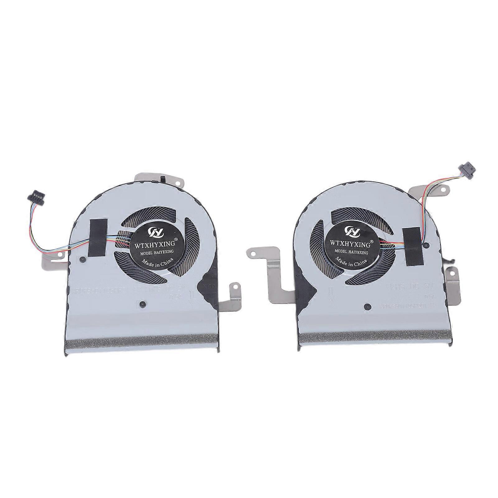 Sturdy Metal Laptop Cooling Fan Replacement Quiet Operation Suitable for Multiple Models Multicolor