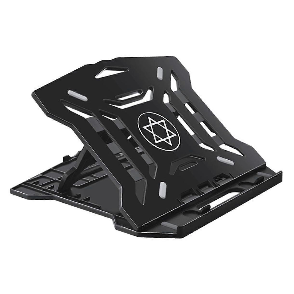 Adjustable Laptop Stand with Heat Dissipation Foldable Desk Holder for Ergonomic Work