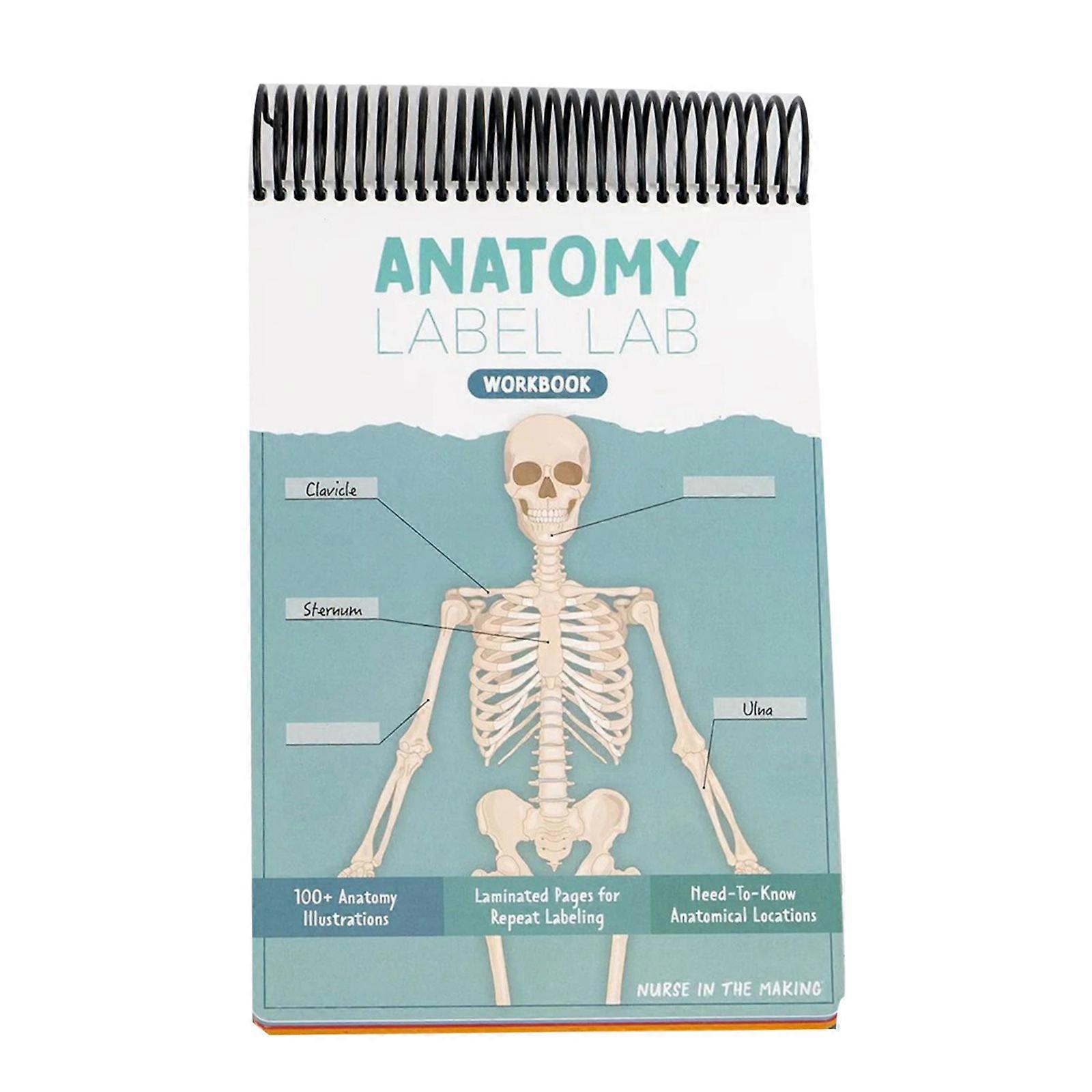 Comprehensive Structure Labeling Lab Notebook Permanent Paper For Biology Students And Scientists  Green
