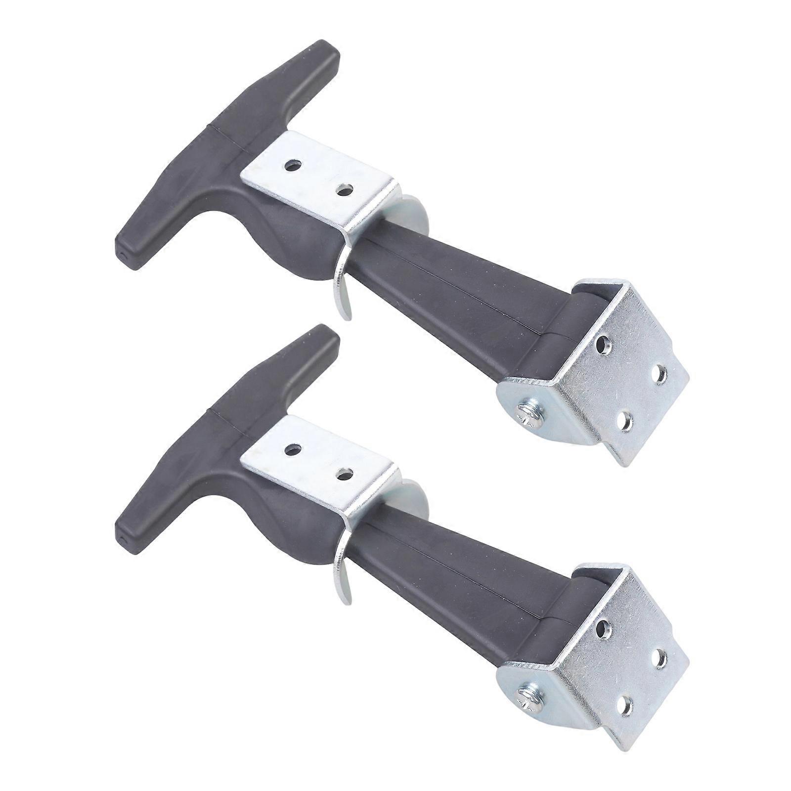 2 Pcs Duty Adjustable Gate Latches Rustproof Stainless Steel Locking Mechanism For Sheds Enclosures Multicolor