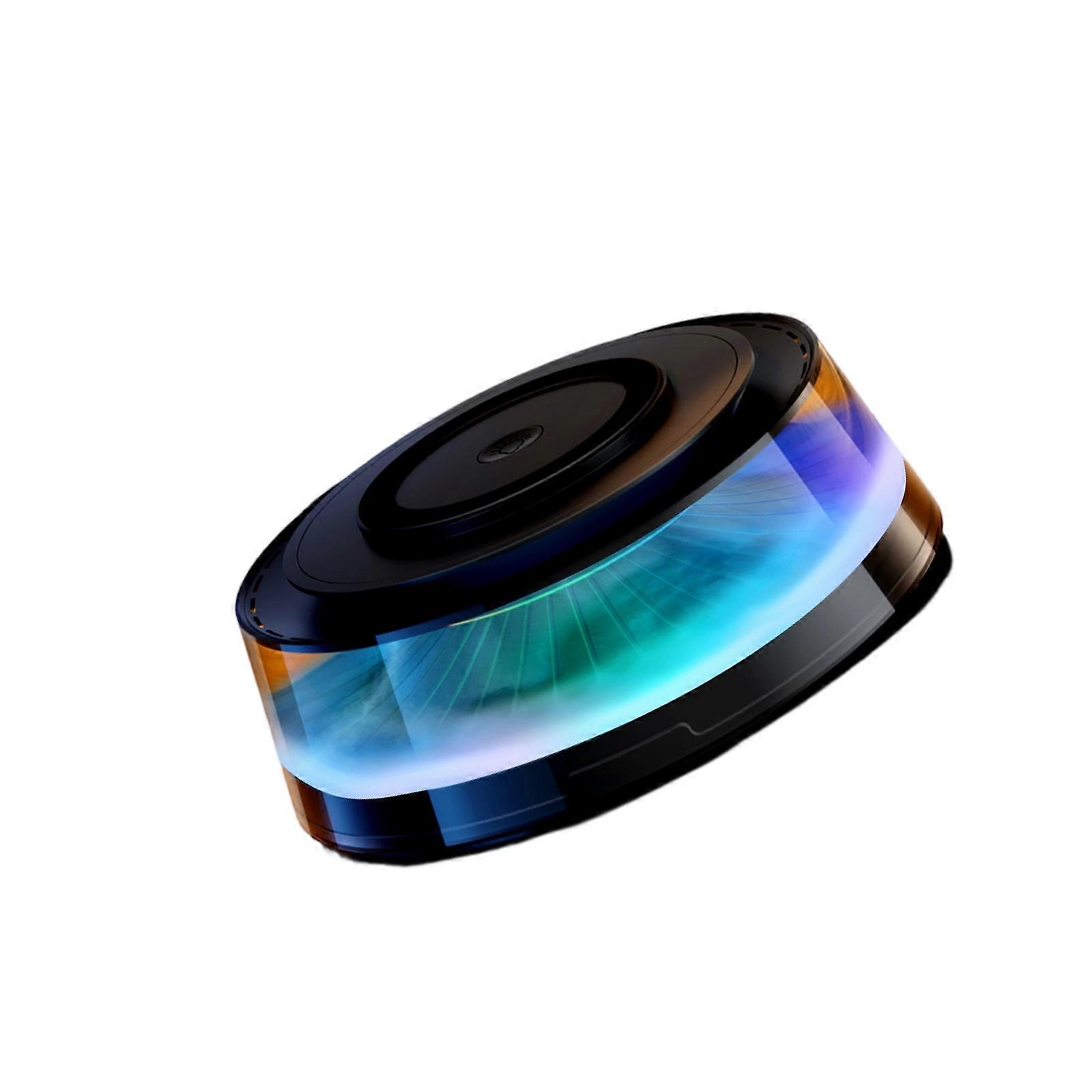 15W Magnetic Wireless Charging Car Fragrances Diffuser with Mood Light & Small Auto Sensor for Home Vehicle Use Multicolor
