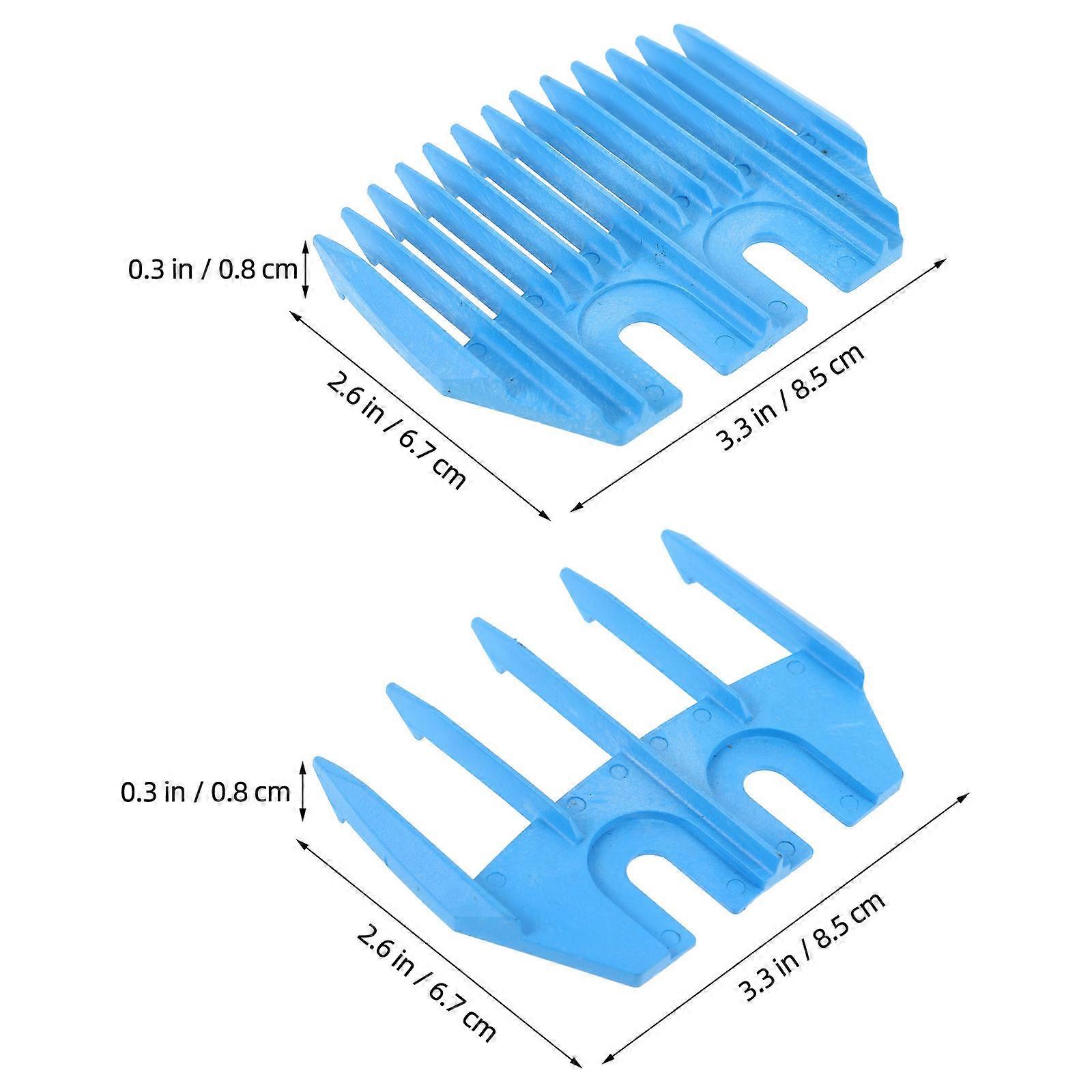 2 st. fårklippningsguide, trimmerguide, grooming, saxguide, rakapparatguide