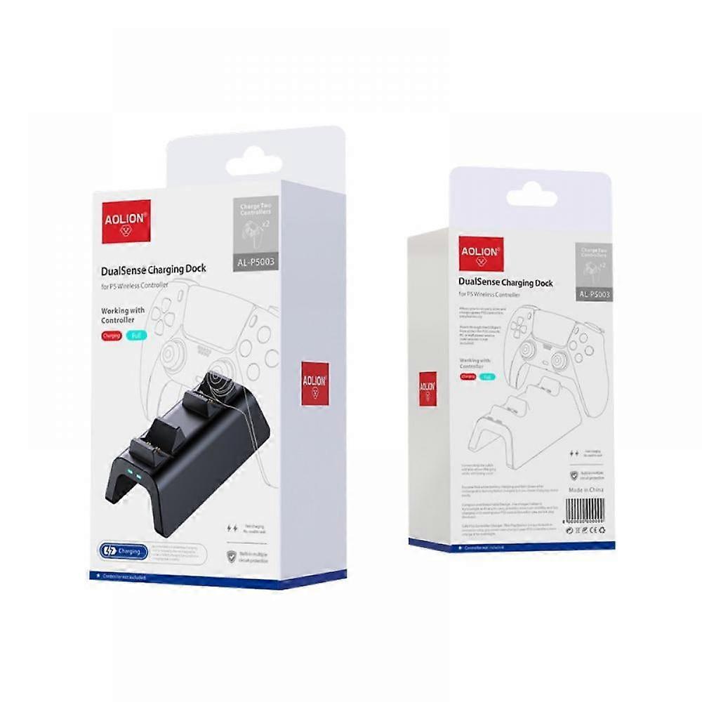 PS5 Controller Charging Station,Portable Fast Charging Dock Dualsence Docking Station for PS5 Controller