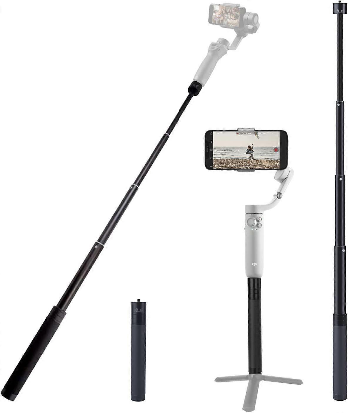 Extension Rod for Gimbal, 29in Selfie Stick Compatible with Gimbal Stabilizer DJI OM 5/4 Osmo Mobile 3 2/Feiyu/Zhiyun