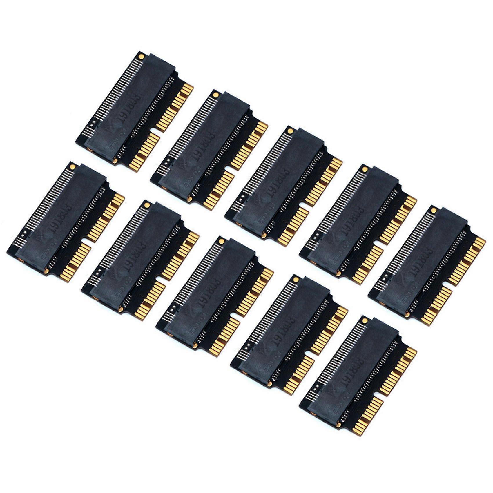 10X M.2 NGFF AHCI NVMe SSD Converter Adapter 12+16Pin for 2013-2017 M.2 NVME SSD Convert Adapter