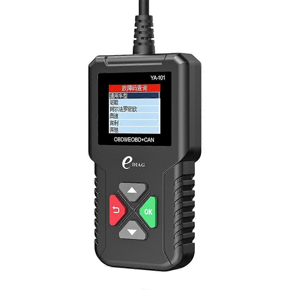 YA101 Car Engine Fault Code Reading Card Diagnostic OBD Detector Fault OBD2 Diagnostic Instrument M
