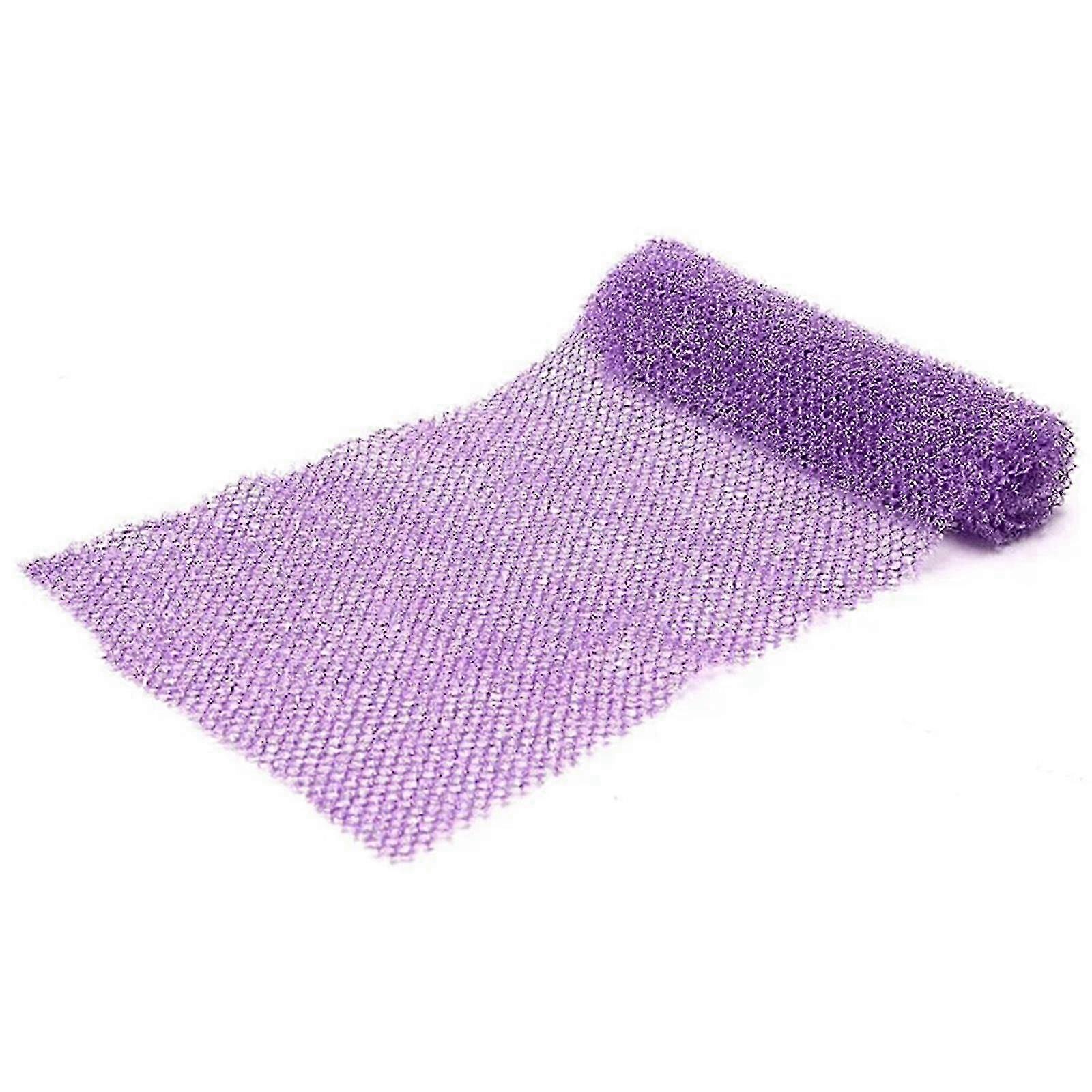 afrikansk nettsvamp eksfolierende badesvamp skrubbing lang nett fille vask dusj kroppsskrubber