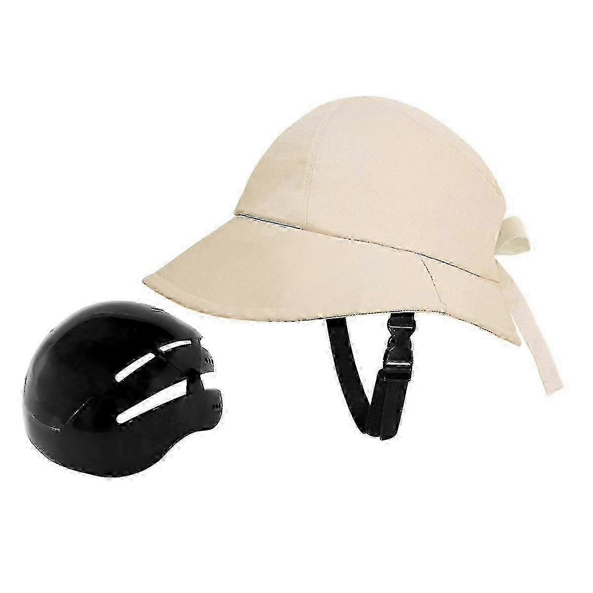 Sykkel Hjelm Lue Formet Hjelm Fiskelue Søn Hjelm Hjelm Type Hjelm Cap for Women'S Cycle E