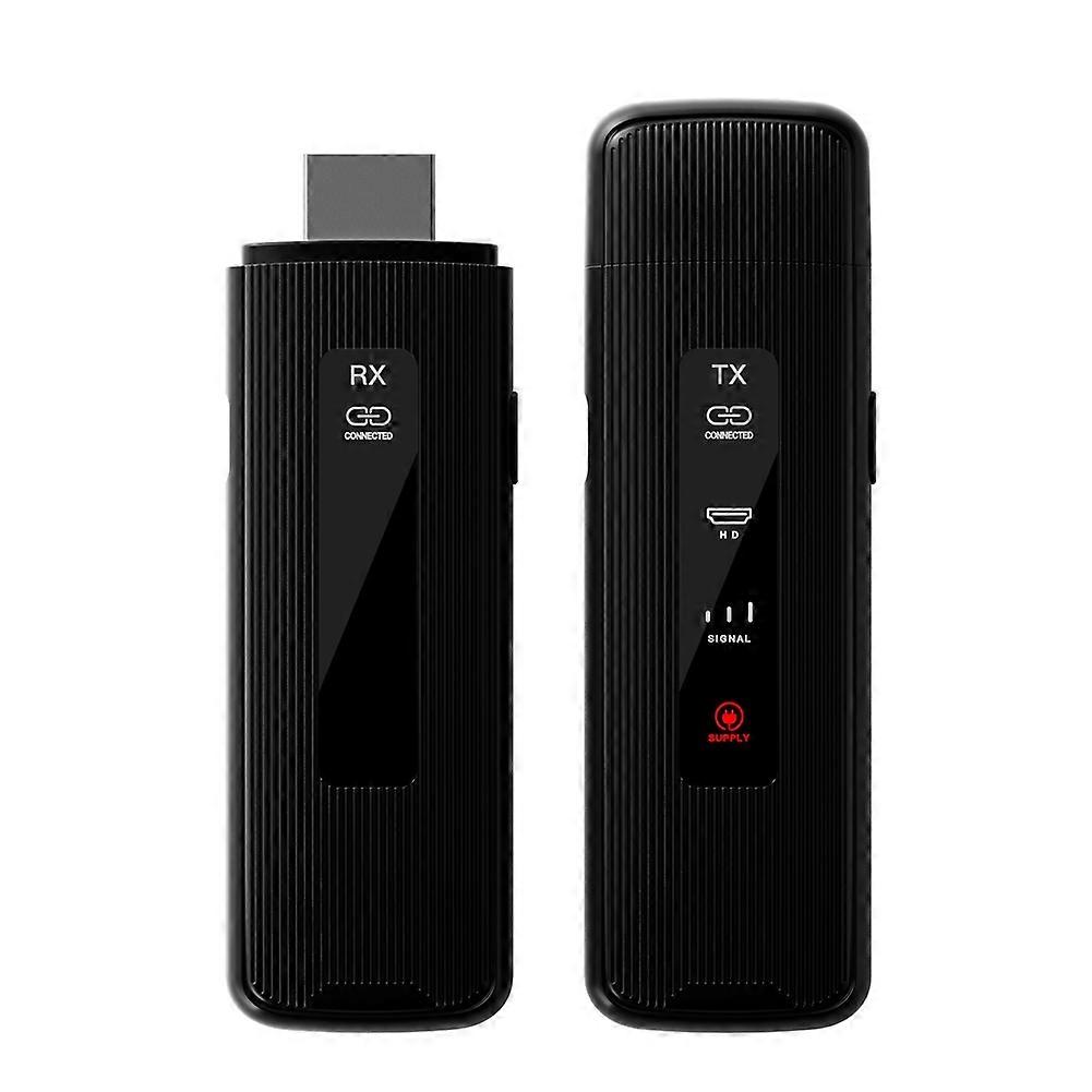 5G Wireless HDMI-Compatible Video Transmitter and Receiver Extender Kit TV Dongle Adapter for TV Monitor Projector PC