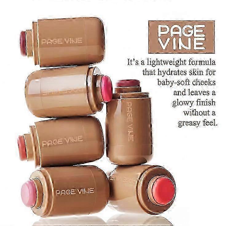 Pocket Blush Stick, 3-in-1 Buildable Natural Matte Blush Stick For Cheeks, Eyes, And Lips, Hydrating Formula, Non-greasy, All Day Wear, Easy Applica