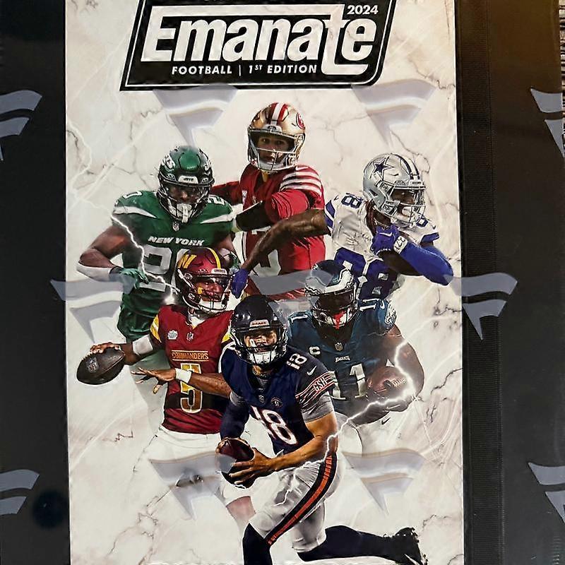 Pick Your Player for 2024 Emanate Football 1st Edition 8x10 Jumbo On Card Auto Numbered Trading Card.