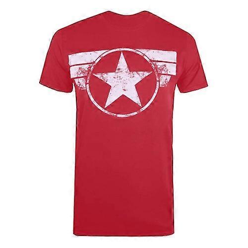 Captain America Mens Logo T-Shirt