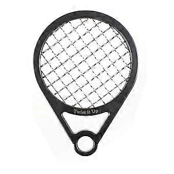 Twist Up Comb Bond Black Creates Curls and Twists for Black Men Tennis Racket Design_i*