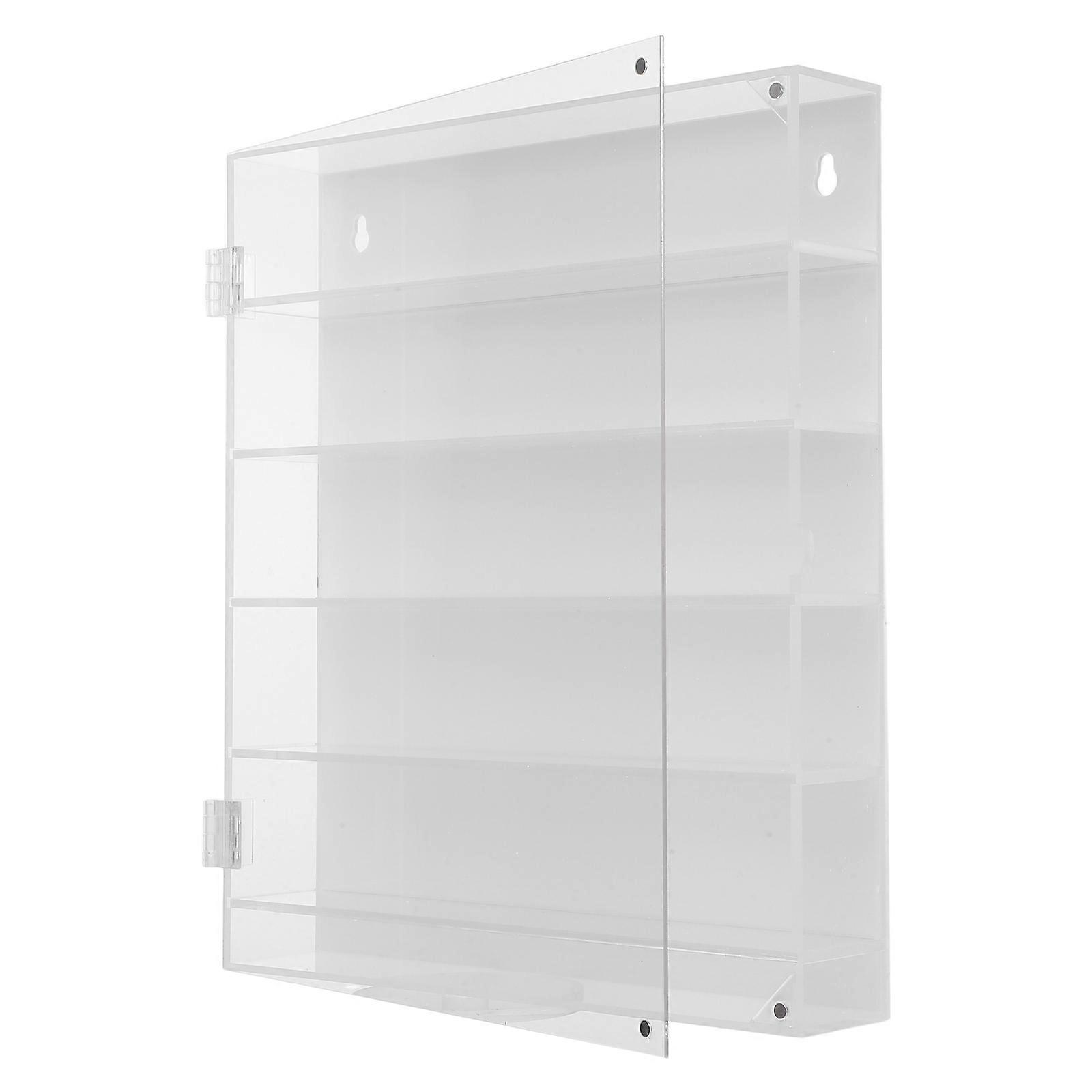 Toy Car Display Case for Multi Layer Storage Organizer 5 Tier Acrylic Box