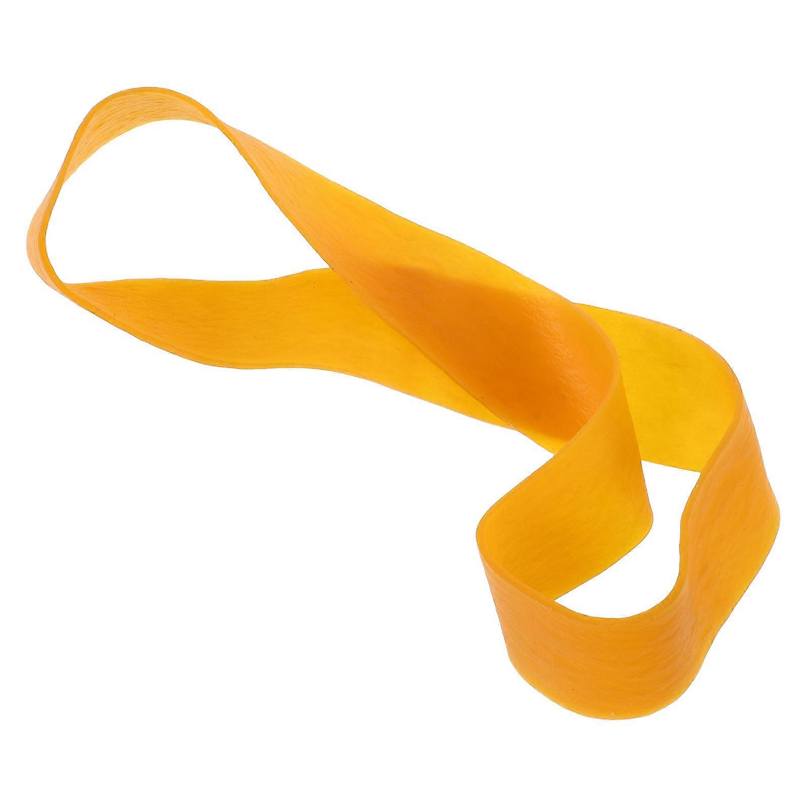 Pottery Wrapping Bands Made from Durable Ox Tendon Ideal for Storage Use Khaki Color Adjustable and Stretchable 0.5 Inch Wide