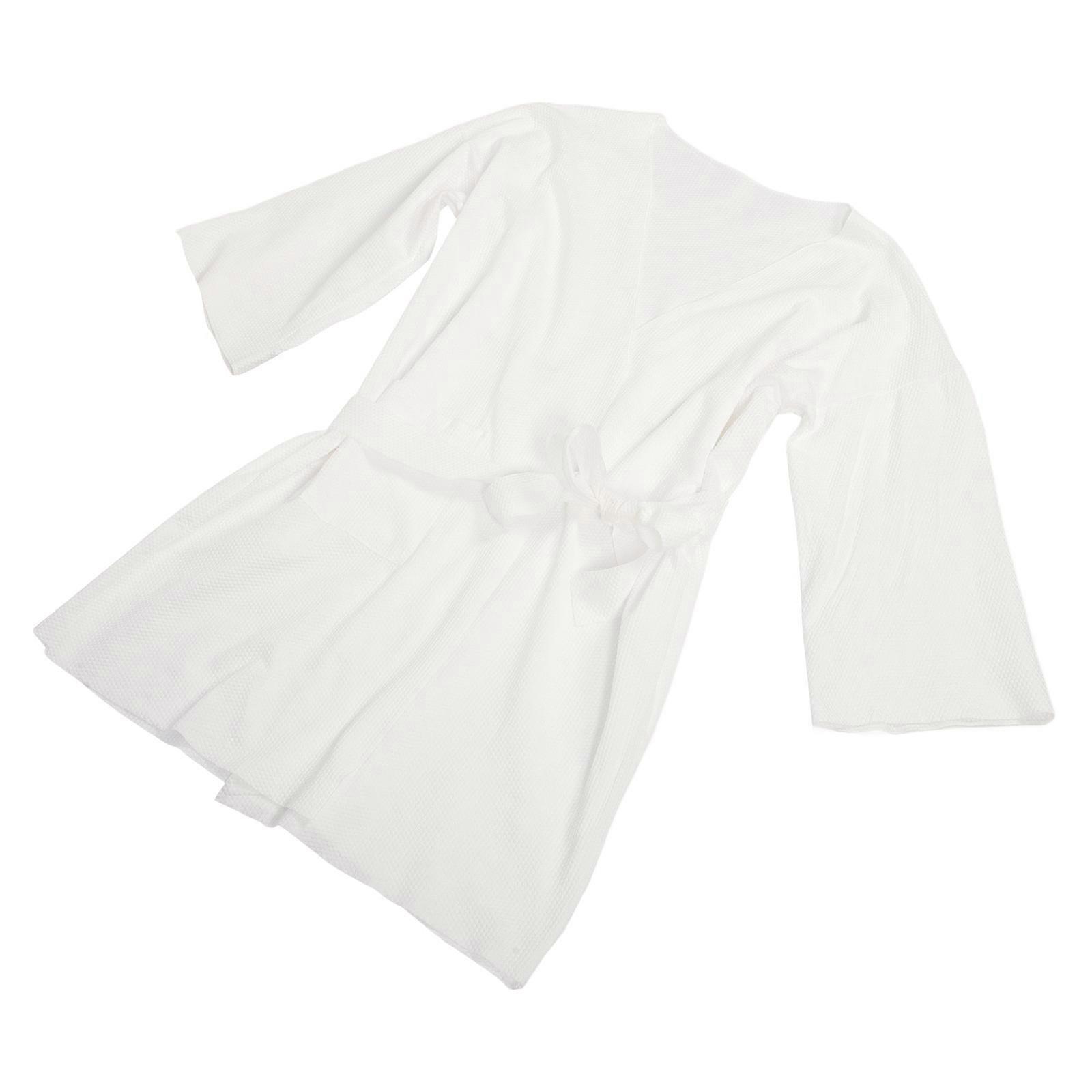Thickened Bathrobe Comfortable Salon Robe for Spa Single Time Bathrobe