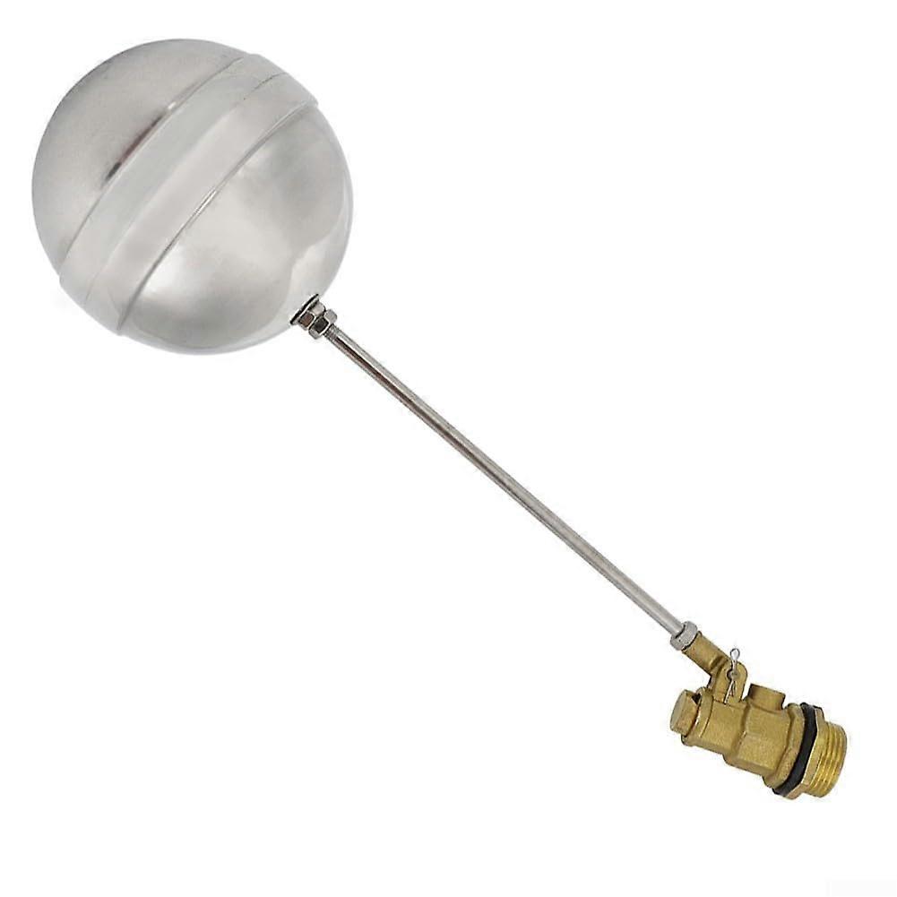 Float Valve 304 Stainless Steel Automatic Water Level Control for Tanks Heaters Towers 190mm Stem