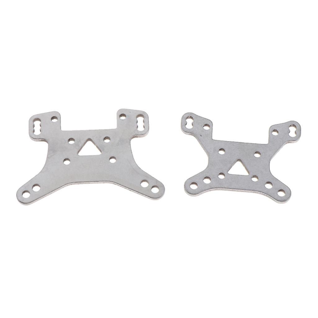 Metall Dämpferbrücke vorne hinten Set für Wltoys 1/14 RC Buggy Zubehör