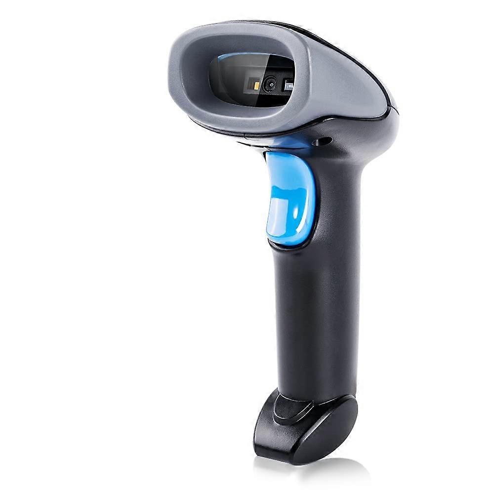 Wireless 1D 2D QR Bluetooth Barcode Scanner with Triple Connection Modes for Retail and Warehouse